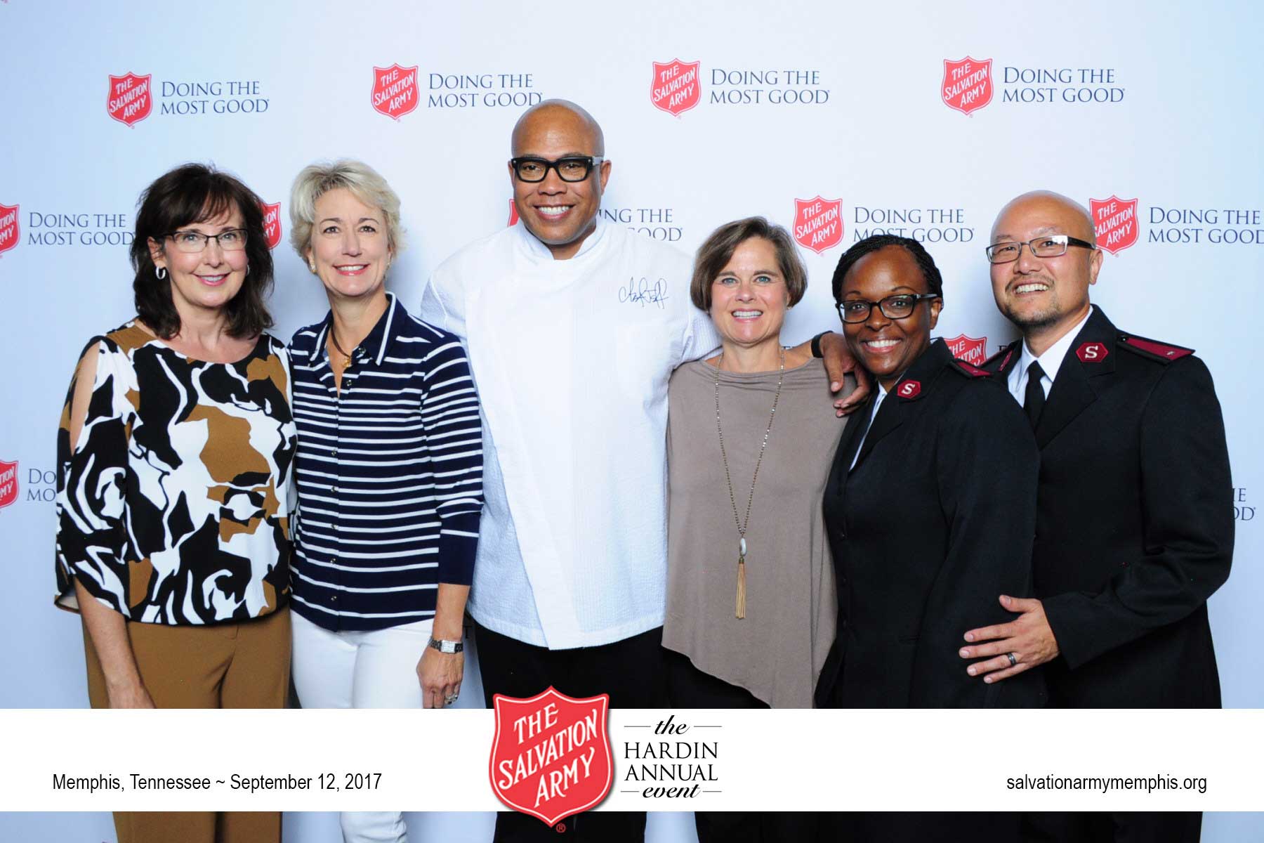 Chef Jeff Henderson at Salvation Army Annual Hardin Event